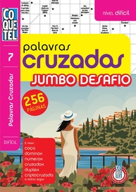 Livro Coquetel Palavras-Cruzadas Jumbo: Desafio Mental Divertido - imagem 1