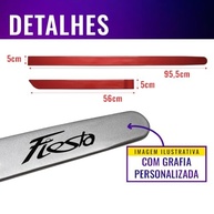 Friso Lateral Porta Sentra 2007-2025 Redondo Pintado Cor Original - imagem 4