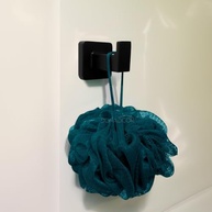 Porta Toalha Gancho Preto Fosco Dona D Cor - Suporte de Parede em Metal para Banheiro e Lavabo - imagem 3