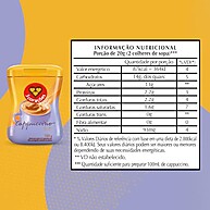 Cappuccino Diet 3 Corações: Sabor Sem Culpa 150g - imagem 4