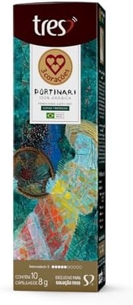Cápsula de Café Portinari Peneirando Café 1957 TRES 3 Corações 10 unid - imagem 2