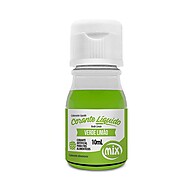 Corante Líquido Verde Limão 10ml Mix – Ideal para Doces e Bebidas - imagem 1