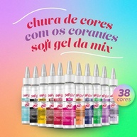Corante Soft Gel: Cores Vibrantes para Seus Doces! - imagem 1