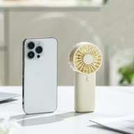 Mini Ventilador Portátil Ultra Silencioso com Cordão - Ideal para Viagens e Escritório - imagem 4