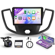 Central Multimídia Android 8 Core 6GB/128GB para Ford Transit 2013-2019: Tela 23cm, GPS, Carplay Sem Fio e Mais! - imagem 2