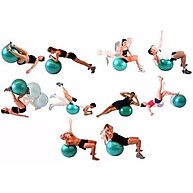 Bola Pilates 45cm: Fortaleça seu Core! - imagem 1