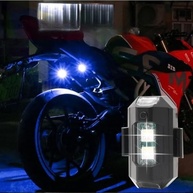 Luz Anticolisão LED 7 Cores para Motos e Drones - Segurança e Estilo Estroboscópico (Kit 5 Peças) - imagem 5