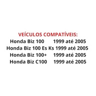 Kit Coroa e Pinhão + Corrente para Honda Biz 100 (1998-2006) e C100 Biz (1998-2005) - Performance e Durabilidade TM10105 - imagem 3