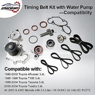 Kit Correia Dentada + Bomba d'Água Toyota 4Runner, Tacoma, Tundra 3.4L V6 (5VZFE) - Segurança e Performance Garantidas - imagem 4