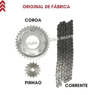 Kit Coroa e Pinhão + Corrente para Honda Biz 100 (1998-2006) e C100 Biz (1998-2005) - Performance e Durabilidade TM10105 - imagem 4