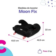 Booster Cosco Kids Moon Fix - Assento Elevatório com Isofix para Crianças 4 a 12 Anos - imagem 4