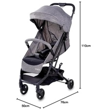 Carrinho de Bebê Cosco Kids Minny Cinza Mescla: Leveza e Praticidade para Passeios Inesquecíveis - imagem 3