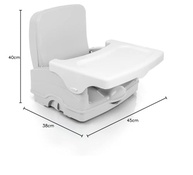 Cadeira de Refeição Portátil Cosco Kids Smart Azul Gelo - Segurança e Conveniência para Bebês - imagem 3