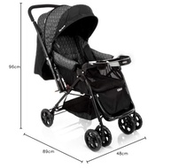 Carrinho de Bebê Cosco Kids Reverse Preto Rajado: Conforto e Praticidade para Passeios Inesquecíveis - imagem 3