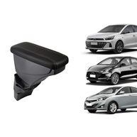 Apoio de Braço HB20 e HB20S Courvin Preto com Costura Marrom - Conforto e Praticidade para Todos os Modelos - imagem 3