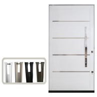 Veda Fresta Porta Pivotante Courino Impermeável 90-130cm - Proteção Total! - imagem 1