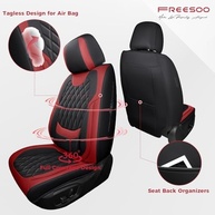 FREESOO: Capas de Assento de Carro em Couro Napa Sintético - Luxo, Conforto e Proteção Total - imagem 3