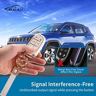 Capa de Chave Jeep TPU Macio com Chaveiro de Couro - Proteção Elegante para Grand Cherokee, Compass, Renegade e Mais - imagem 4