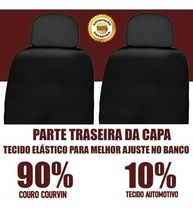 Jogo de Capas de Banco em Couro Ecológico Premium para Hyundai HB20, HB20S, HB20X, Tucson e ix35 - Proteção e Estilo - imagem 4