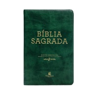 Bíblia Sagrada Courosoft Verde - Leitura Perfeita Almeida Corrigida Fiel - imagem 1
