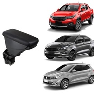Apoio de Braço Premium Courvin Preto para Fiat Argo, Cronos e Strada - Conforto e Organização - imagem 3