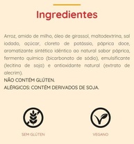 Rice Cracker Natural Life - Sabor Páprica - Sem Glúten - Vegano - 84g - imagem 3