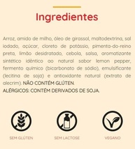 Rice Cracker Natural Life - Sabor Lemon Pepper - Sem Glúten - Vegano - 84g - imagem 3