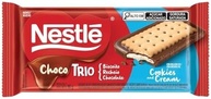 Chocolate Chocotrio NESTLÉ Cookies & Cream 90g - imagem 3