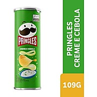 Pringles Creme & Cebola: Crocância Irresistível 109g - imagem 4