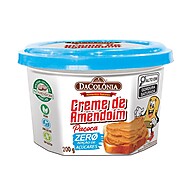 Creme de Amendoim Paçoça Dacolônia: Zero Açúcar! - imagem 1