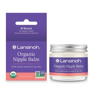 Creme de Mamilo Orgânico Lansinoh - Hidratação Natural para Amamentação, 2 oz - imagem 1