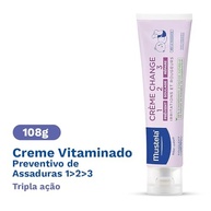 Mustela Creme Preventivo de Assaduras 1>2>3 108g - Tripla Ação Natural para Bebês - imagem 3