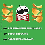 Pringles Creme & Cebola: Crocância Irresistível 109g - imagem 2