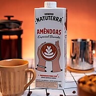 Amêndoas Natuterra Barista 1L: Cremosa e Sem Açúcar - imagem 3
