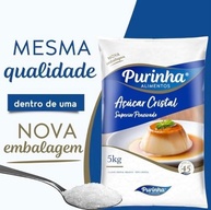 AÇÚCAR CRISTAL 5 KG PURINHA - imagem 3