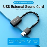Placa de Som Externa VENTION USB para P3: Áudio Imersivo e Microfone Cristalino - imagem 3