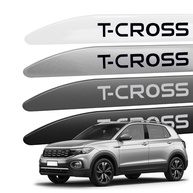 Friso Lateral Porta T-Cross 2019-2025 Facão Pintado Cor Original com Grafia - imagem 1