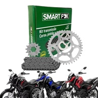Kit Relação Transmissão Smart Fox XTZ Crosser 150 (2014-2025) - Aço 1045 - imagem 1