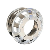 Roda de Alumínio Aro 17,5 x 6 para Caminhão - 6 Furos, Cubo 20cm, Pneu 235 - imagem 1
