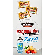 Paçoca Rolha Zero Açúcar DaColônia 432g: Delícia Sem Culpa! - imagem 1