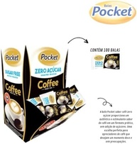 Bala de Café Zero Açúcar Pocket Riclan 2 Cx/ 100un - 230g - imagem 4