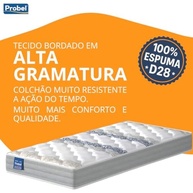 Colchão Solteiro Probel In Box D28 Night and Day – Conforto Premium em Espuma Macia - imagem 5