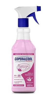 Coperalcool Bacfree Segredos da Natureza - Jardim da Harmonia 500ml - Limpador Multissuperfície com Aromaterapia - imagem 2