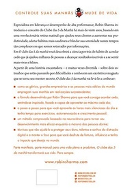 O Clube das 5 da Manhã: Desvende Seu Potencial Máximo com Robin Sharma - imagem 3