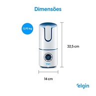 Elgin Umidificador de Ar Digital 2,5L Bivolt – Melhore a Qualidade do Ar da Sua Casa - imagem 3