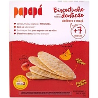 Papapá, Biscoito infantil para fase da dentição, Sabor Abóbora & Maçã, 36g, Vermelho - imagem 4