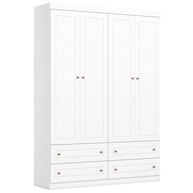 Guarda-Roupa Infantil 4 Portas e 4 Gavetas Americano Henn - Organização e Estilo no Quarto da Criança - imagem 2