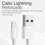 Cabo USB Reforçado para iPhone: Carregamento Rápido e Transferência de Dados Premium - imagem 5