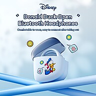 Fone Bluetooth Disney QS-O02: Som Imersivo e à Prova D'Água - imagem 2