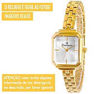 Relógio Dourado Feminino Champion: Elegância à Prova D'Água - imagem 2